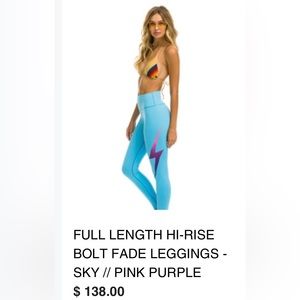 NWT. Bolt full length hi-rise legging